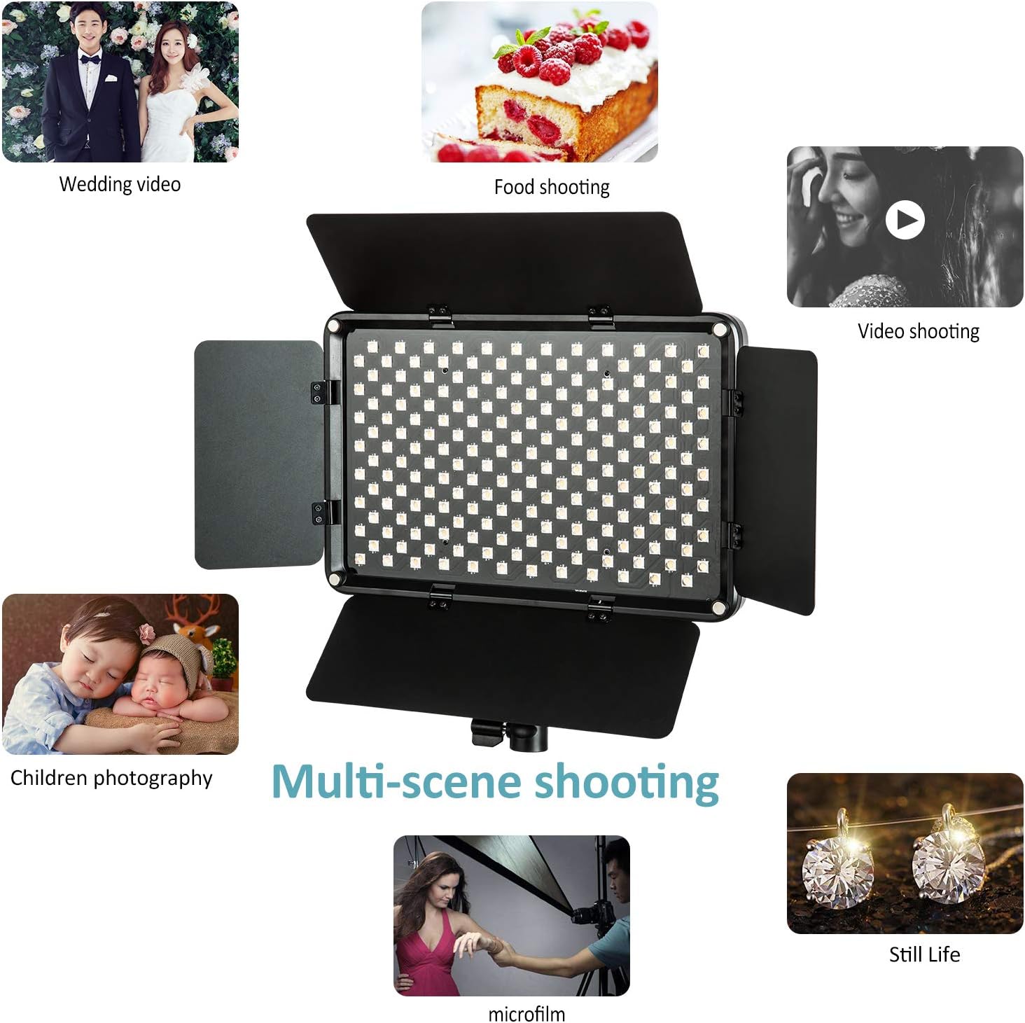 Crаzу Dеаlѕ VILTROX 50W/4700LM 3300K-5600K Bi-Color Dimmable LED Video Light Panel with Remote Control, Studio Lighting for Tiktok Instagram Bеѕt Dеаl Prоduсt VILTROX 50W/4700LM 3300K-5600K Bi-Color Dimmable LED Video Light Panel with Remote Control, Studio Lighting for Tiktok Instagram