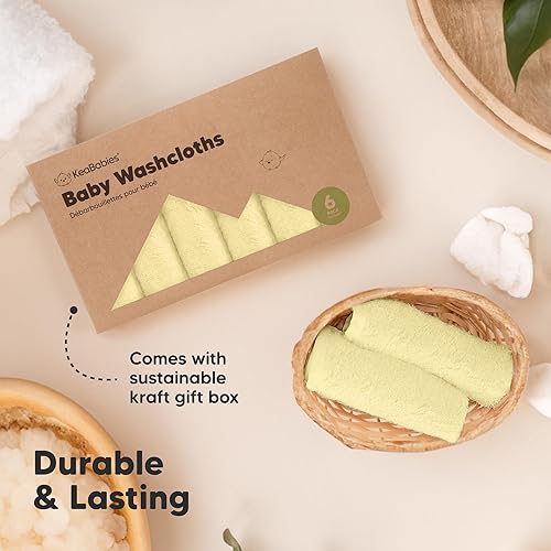 Miniatura 159 de Paquete de 6 paños para bebé, viscosa suave y absorbente de bambú, para bebés, niños, niños pequeños, toallas de baño para recién nacidos, suaves