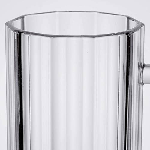 Miniatura 8 de GET - Taza de cerveza de plástico resistente a las roturas 20 onzas policarbonato 00087-PC-CL juego de 12