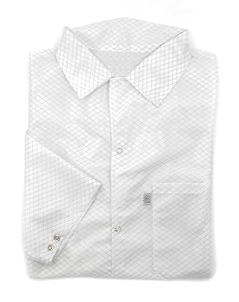 Botron White Lightweight ESD Smock L
