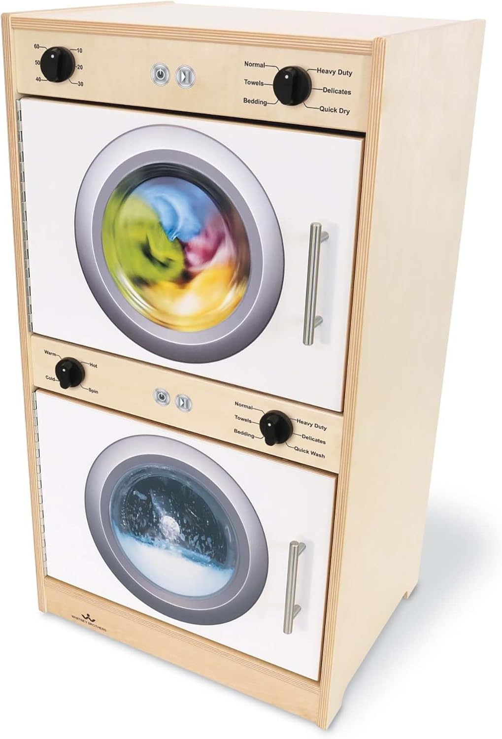 Whitney Brothers WB7450: Contemporary Washer/Dryer - White