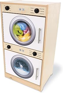 Whitney Brothers Indoor Modern Toddler Compact Playstation Contemporary Washer/Dryer - White