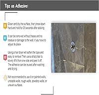 Vista 4 de Imanes laterales para cortina de ducha para mantener la cortina cerrada a la pared, clips magnéticos para el lado de la ducha, protección contra