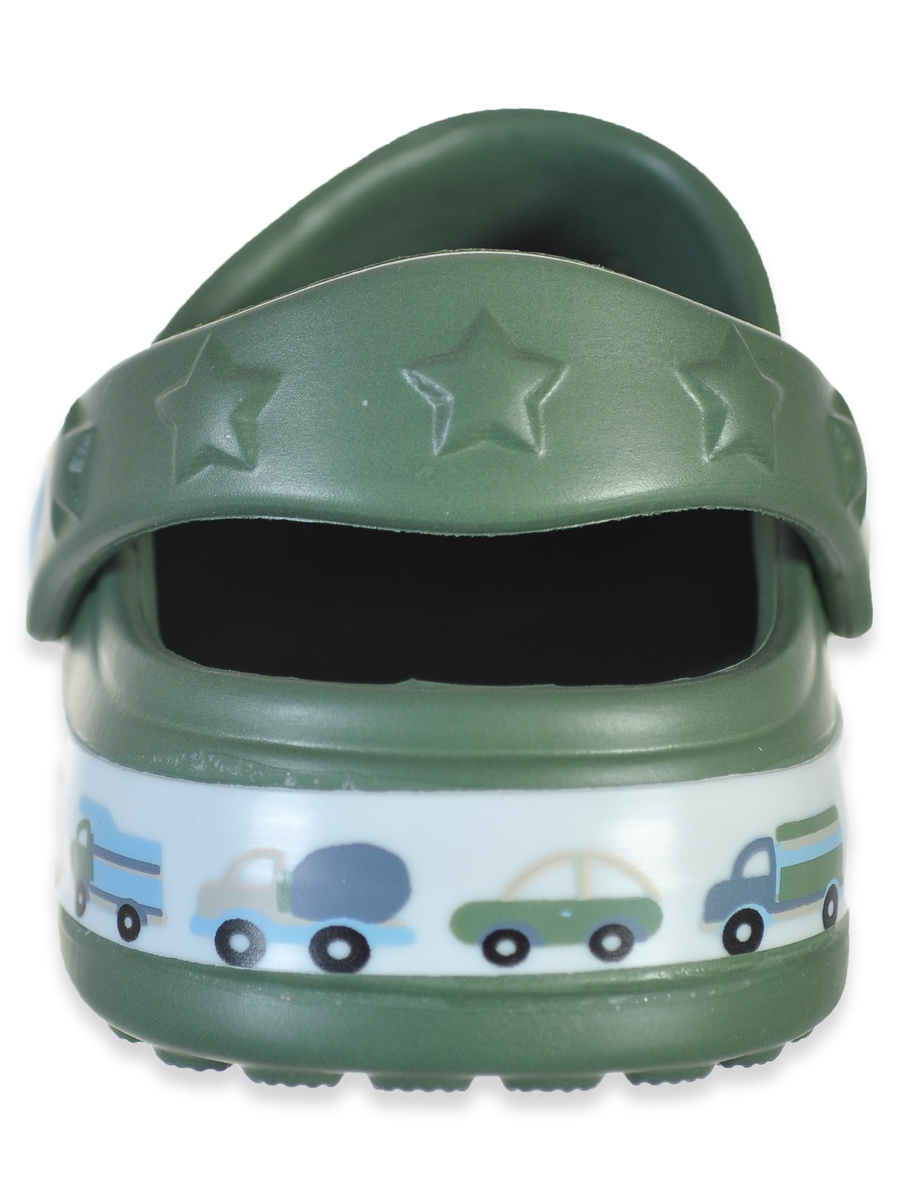 First Steps Baby Boys' Traffic Clogs - olive, 9-12 months