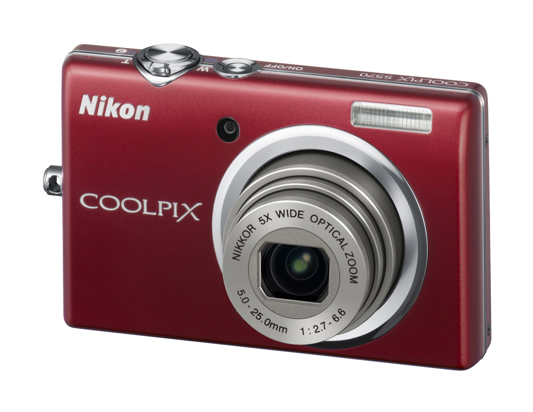 Nikon Coolpix S570 12MP Digital Camera with 5x Wide Angle Optical