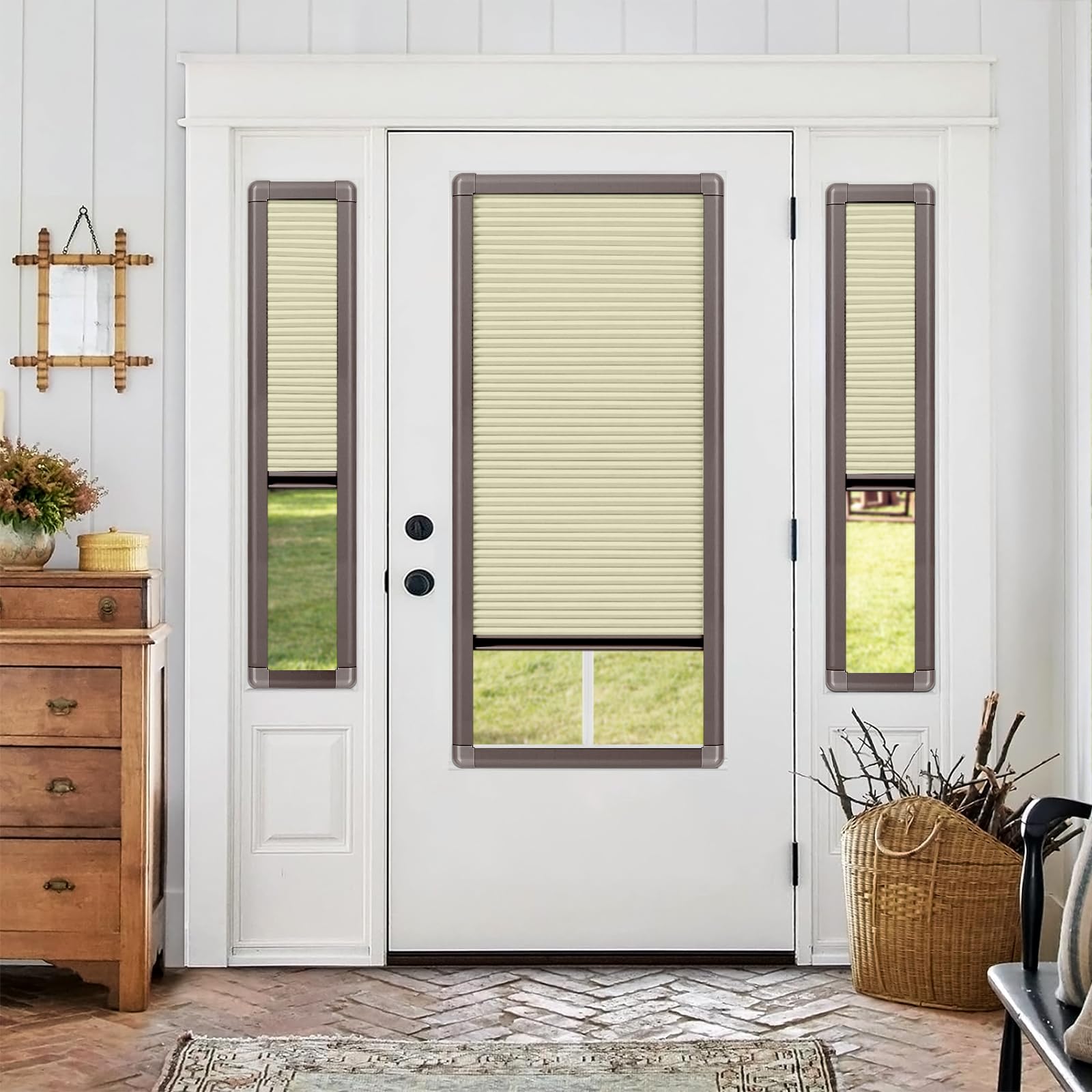 Front Door Window Blinds Shield Your Home With Style | The Ultimate