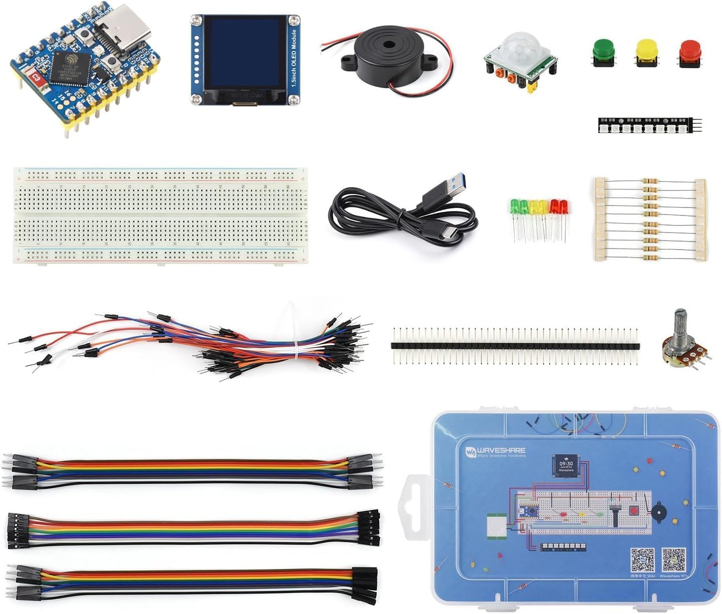 ESP32-S3 Series Basic Kit, Quick Start with Rich Tutorials and ...