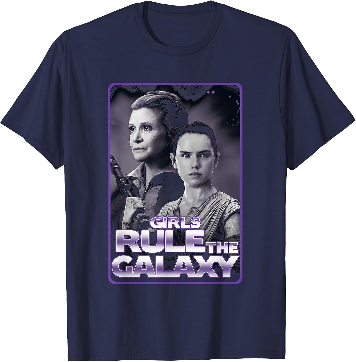 Star Wars General Organa, Rey Episode 7 Sticker T-Shirt T-Shirt