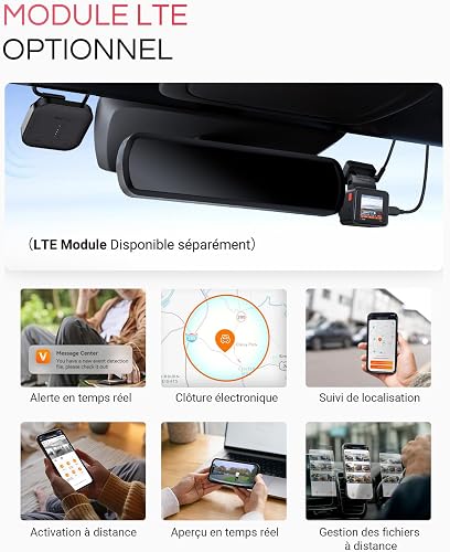 VANTRUE E1 Pro 4K HDR Car Dash Cam Front Sony STARVIS 2, 5G WiFi Dashcam & Free CPL,GPS Voice Control, 24H Parking Mode, Car Camera Dash Cam Night Vision, 1.54" 160°Hidden Front Dashcam, Support 1TB - 8