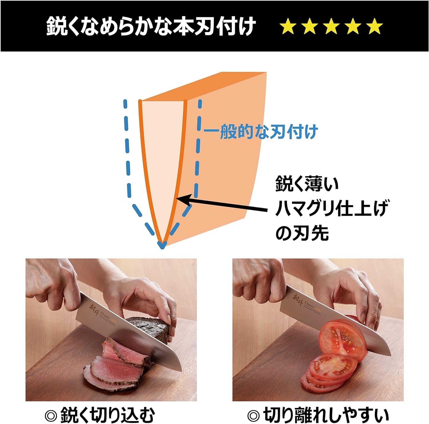 Shimomura industrial Unryu UN-RYU URUSHI Santoku knife 165mm UNR-201