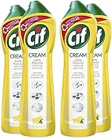 Vista 1 de Cif Crema Limón 500 Ml (Pack De 4)