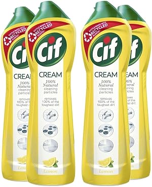 Cif Cream Lemon 500 Ml pack Of 4