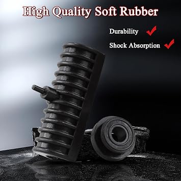 Hard Saddlebag Rubber Grommets & Support Cushions for Harley 93-13