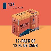 Vista 7 de Athletic Brewing Company Cerveza artesanal sin alcohol, IPA Hazy baja en calorías, combina con ensalada, pizza y postres, mezcla de lúpulo vegano