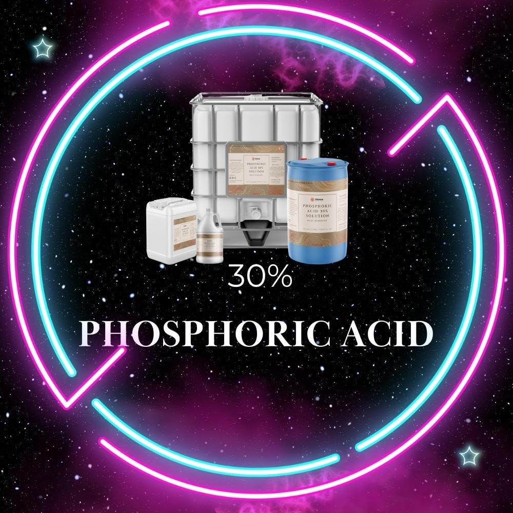 Phosphoric Acid 30% - 5 Gallon - Ideal for Heavy-Duty and Large-Scale Rust Projects