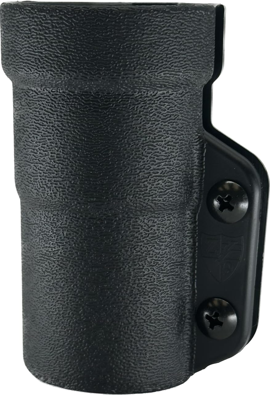 Zero9 Holsters Model 4025 Flashlight Case/Bezel Down 2 Black Molle Lok