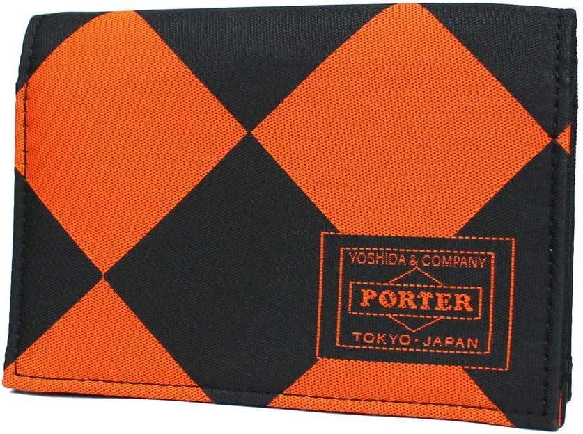 Porter Gili 886-16147 Business Card Case, Business Card Holder, Gili 886-16147, Men's, Women's, 10x Points, Easy Birthday Present, Gift Wrapping, diamond shape (44)