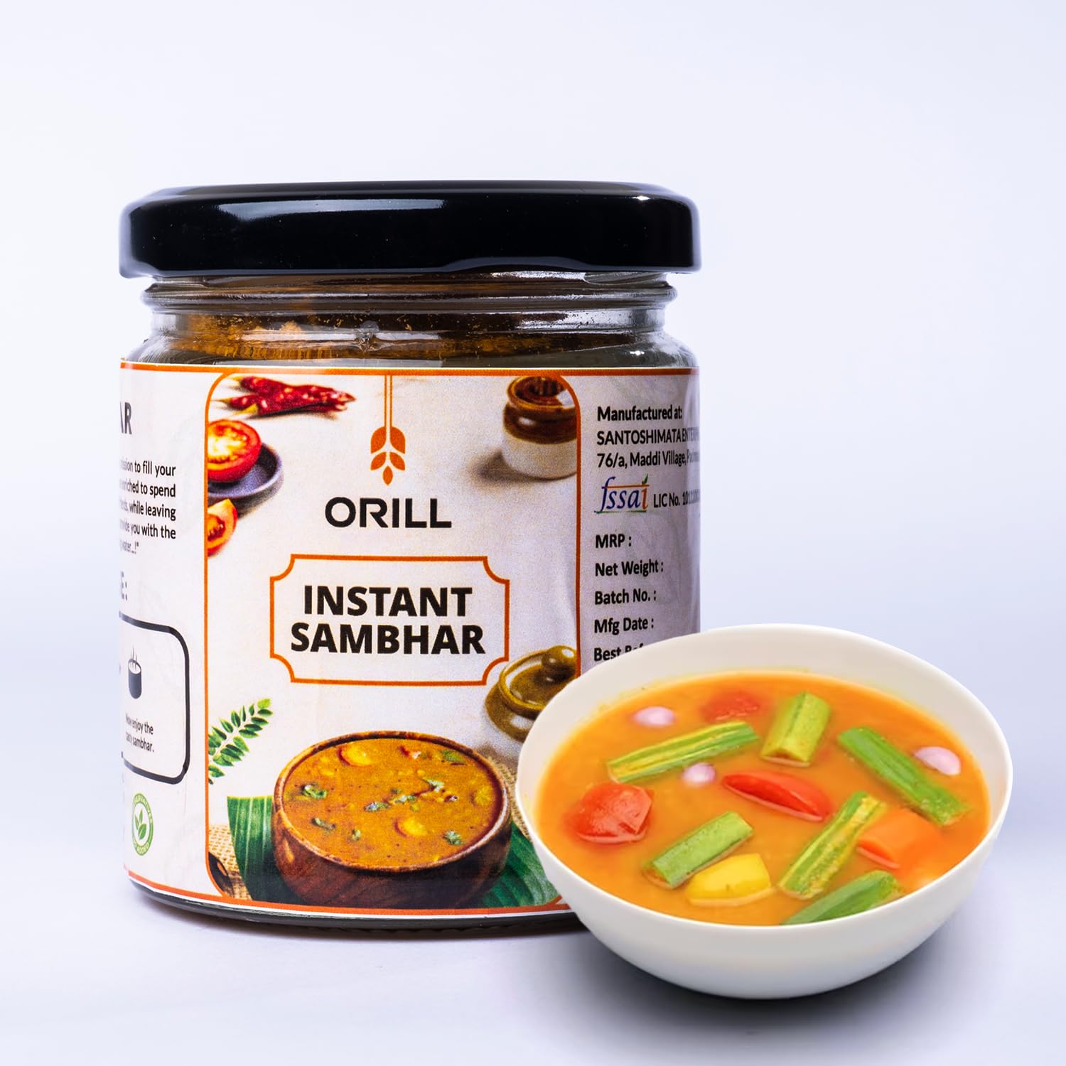 See full amazon price history chart for ORILL South Indian Style Instant Sambhar - 200gm | All Natural Vegan, Plant-Based Protein | No Preservatives | Garlic, Curry Leaves, Jaggery, and Red Chilli | Homemade Sambhar, Just add hot Water ORILL South Indian Style Instant Sambhar - 200gm | All Natural Vegan, Plant-Based Protein | No Preservatives | Garlic, Curry Leaves, Jaggery, and Red Chilli | Homemade Sambhar, Just add hot Water (B0BTHXT4Y1) Amazon Price History, Amazon Price Tracker