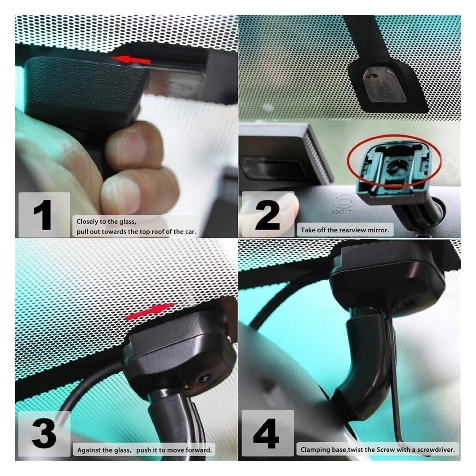 Rétroviseur Intérieur À Pour Toyota Rétroviseur Intérieur Électronique Anti-éblouissement À Gradation Automatique Avec Support