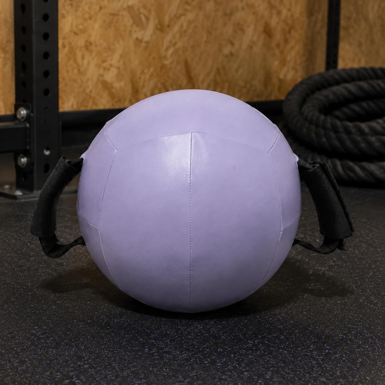 Gralara Balón Medicinal de Entrenamiento con Asas Balón de Fuerza Balón de Arena Balón para Entrenamiento Funcional TPE Antideslizante para Movimiento