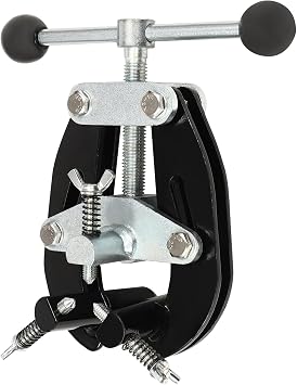 Heavy Duty Pipe Clamp, 1 To 2.5 In Clamping Range, High Strength Ultra Clamp with Quick Acting Screws, Steel Pipe Alignment Clamp Tools