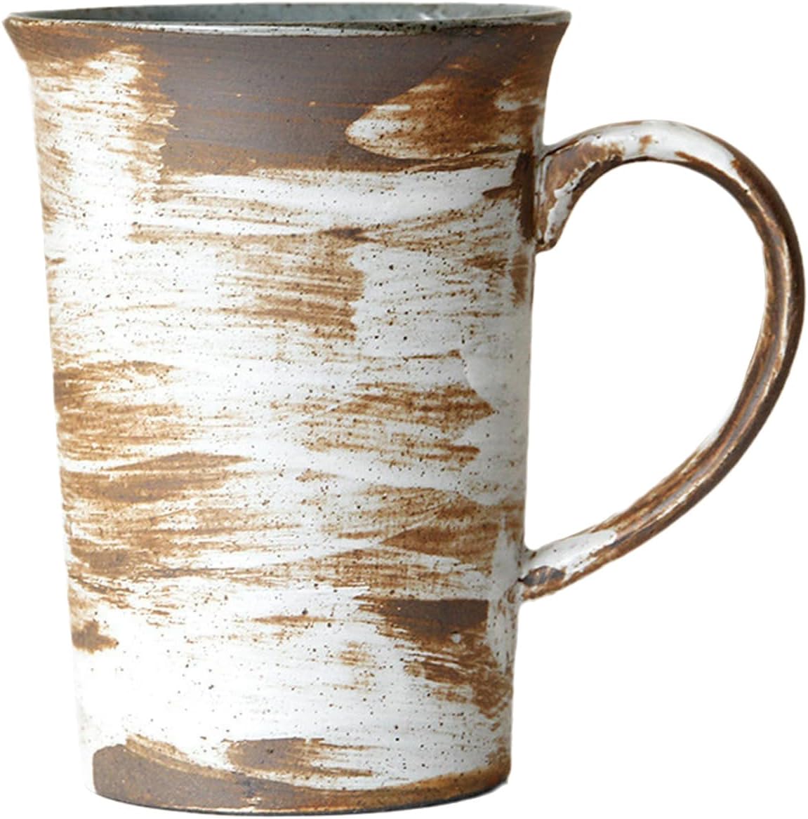 CAPIJIONG 8.45oz Japanese Rough Terracotta Coffee Ceramic