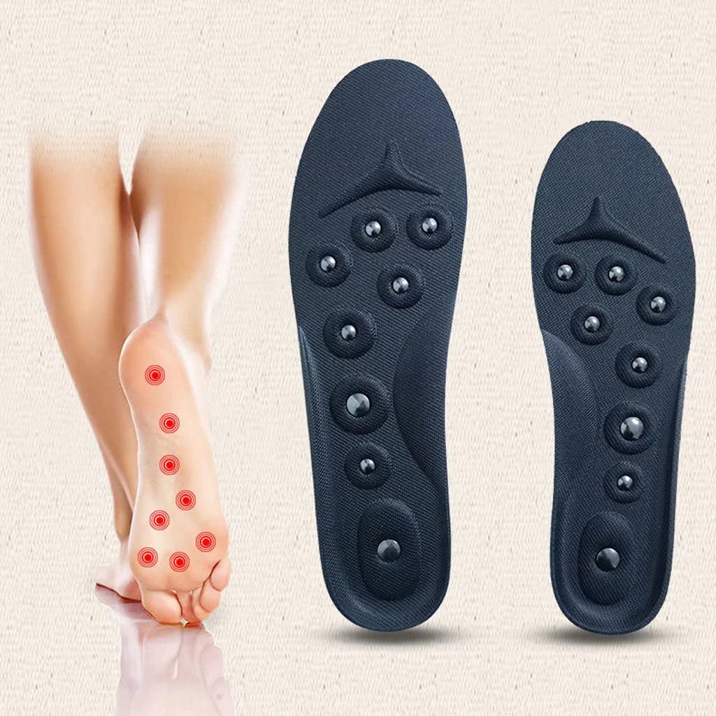 Solette per massaggi traspiranti Solette per terapia magnetica, miglioramento della circolazione sanguigna Fascite plantare Assistenza sanitaria per i piedi, riflessologia plantare Dolore al piede Dig
