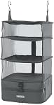 TABITORA Étagères de voyage à suspension portative Sac d'emballage Cube organisateur Valise de rangement grande capacité (Cream white,XL)
