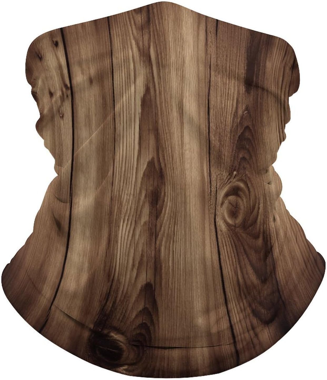 Wood Grain Neck Gaiter Windproof Breathable Face Mask Cover Bandana Cold Weather Gator Scarf Face Cover Winter Neck Warmer Gaiter Half Balaclava for Men Women