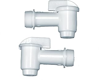 2 Pack of 1/2-turn 3/4 in. NPT Plastic Spigots