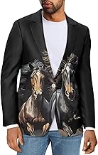 CLOHOMIN Men's Casual Blazer Lightweight Suit Jacket One Button Business Suit Jackets Coats