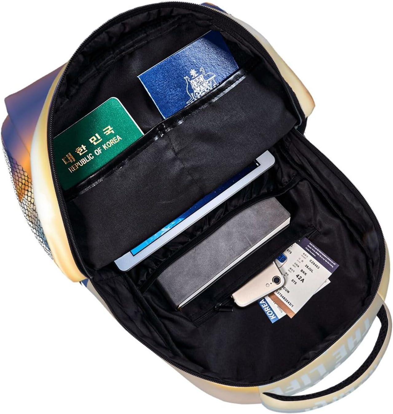 ASYG Jesus Bible Backpack Jesus Laptop Backpack Christian Tablet Travel Picnic Cross Bag Laptop Bag