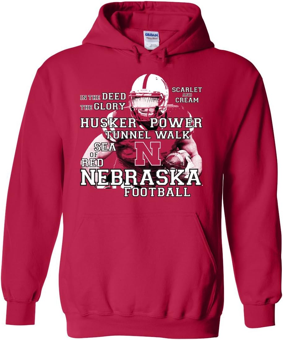 CornBorn Nebraska Cornhusker Sweatshirts - Tradition Lives Here Hoodies