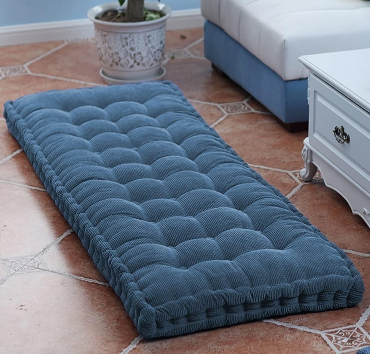 Gruba ławka ogrodowa Cush Outdoor/Indoor Recular Seat Pad 100x40 120x45 140x50 165x45cm - Slish Patio Cush dla t i wsparcia