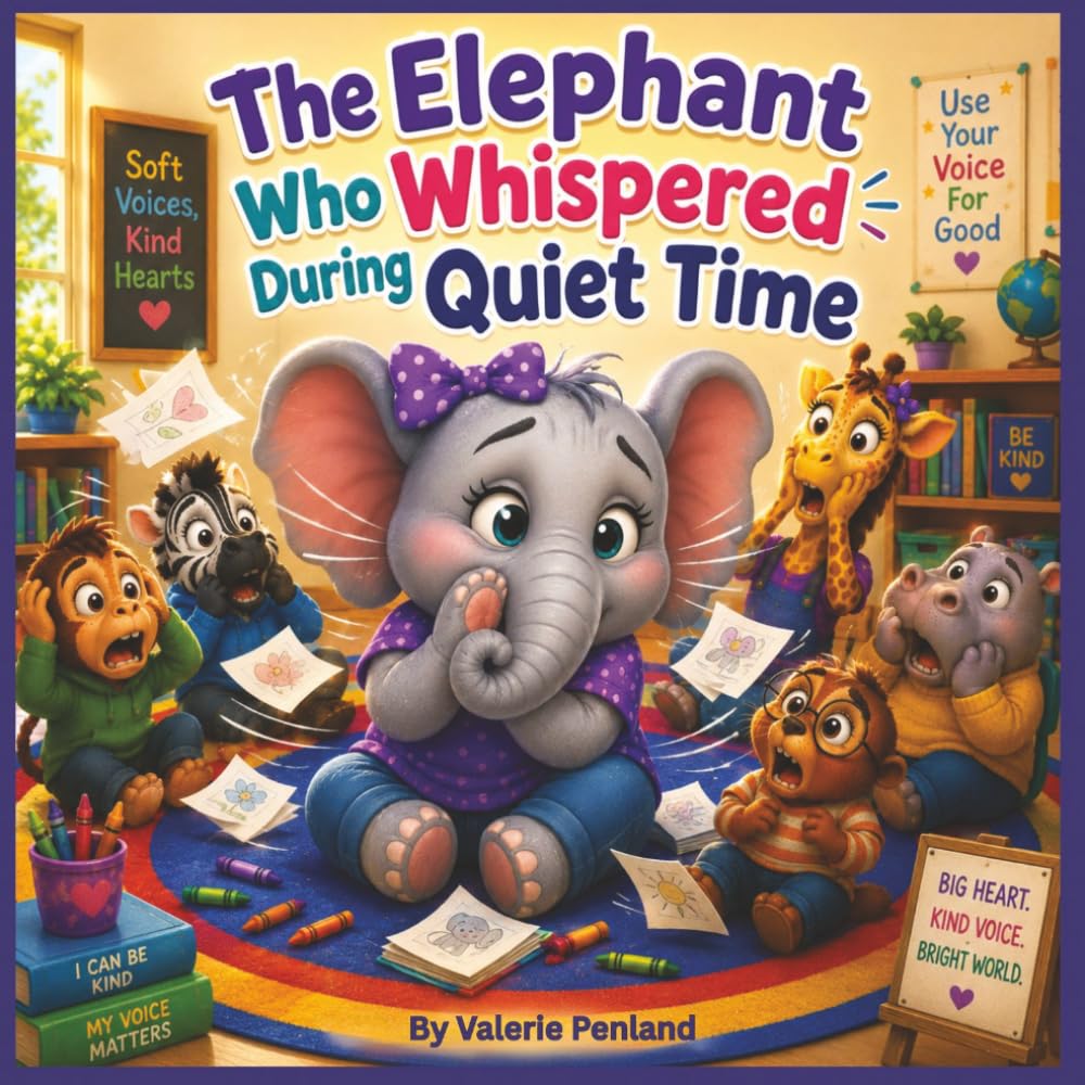 The Elephant Who Whispered During Quiet Time