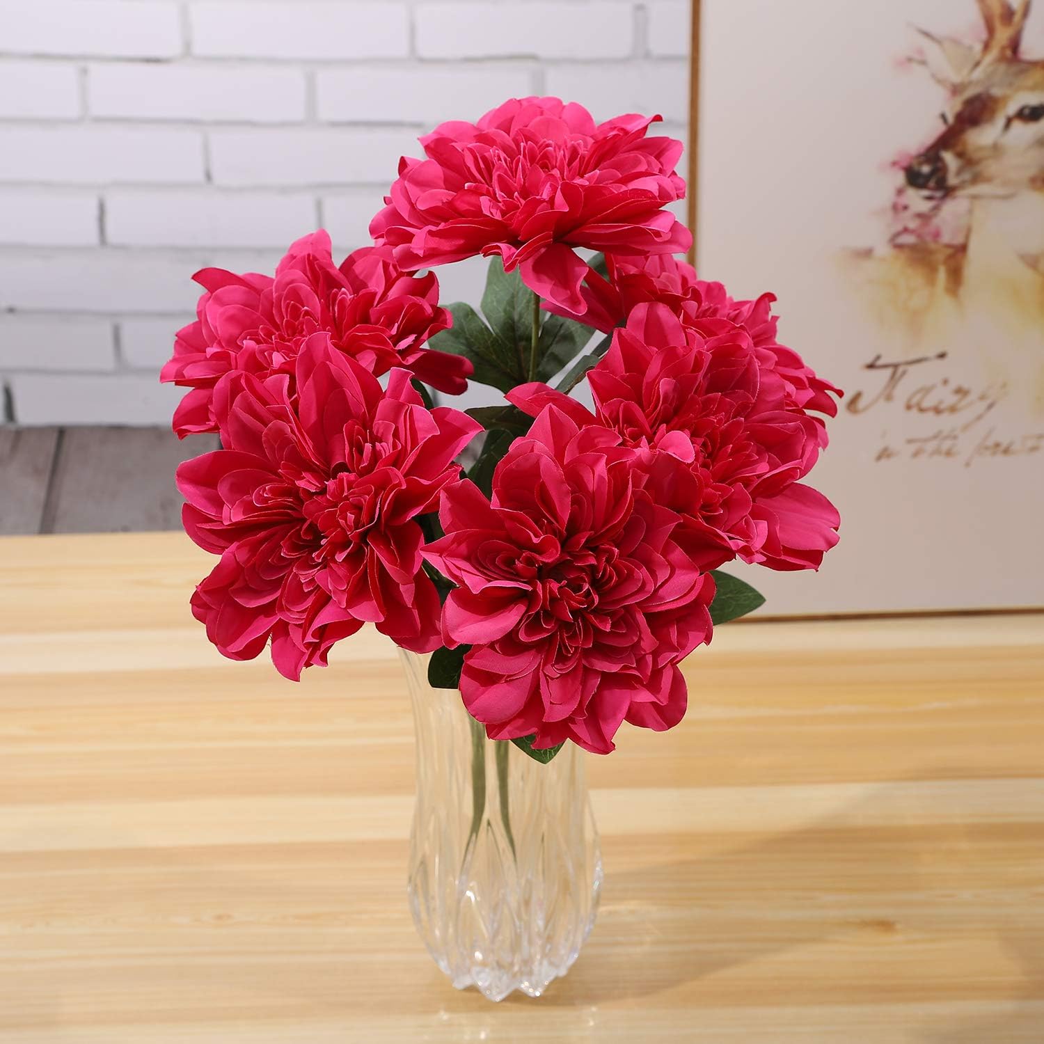 6 Pcs/Set Artificial Flowers Christmas Artificial Branches