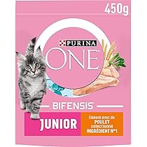 Purina One Bifensis Junior Crocchette Gatti, 1-12 Mesi, Pollo e Cereali, 800g