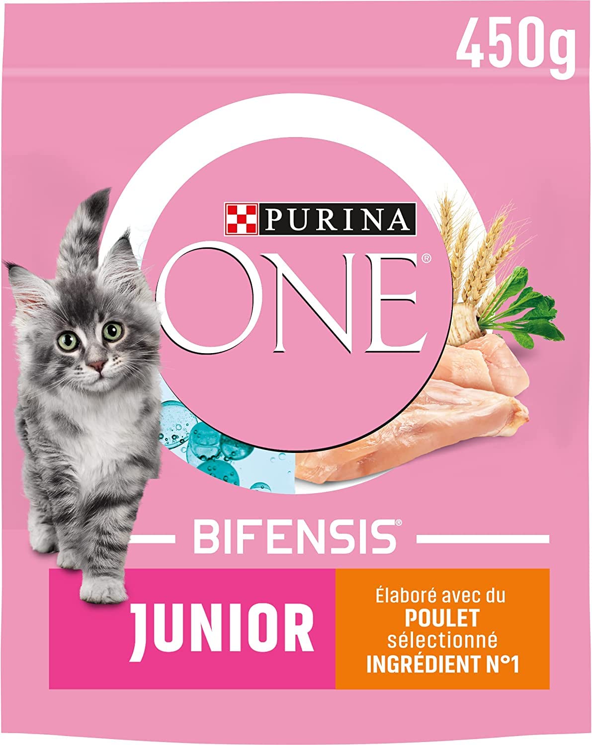 Purina One Hähnchen Bifensis Junior Kroketten Katzen 1-12 Monate Huhn Und Getreide 800G