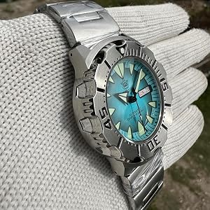 Amazon.com: Steeldive SD1984, Monster, Blue, NH36, Sapphire, Lume
