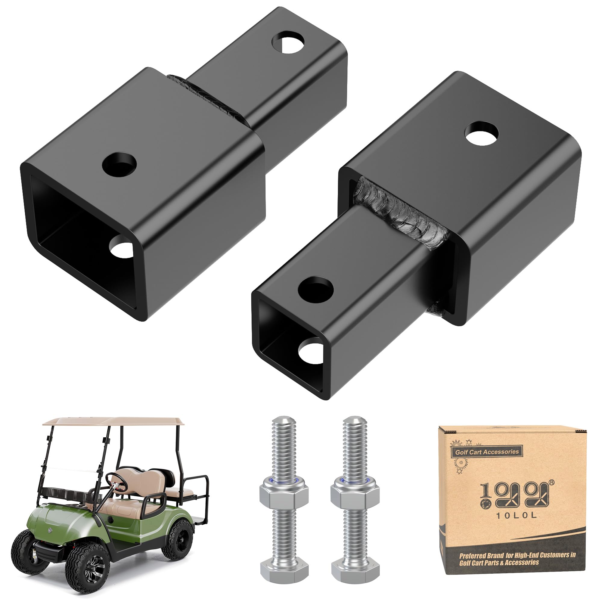 Amazon.com: 10L0L Golf Cart Shock Extenders - Heavy Duty Rear