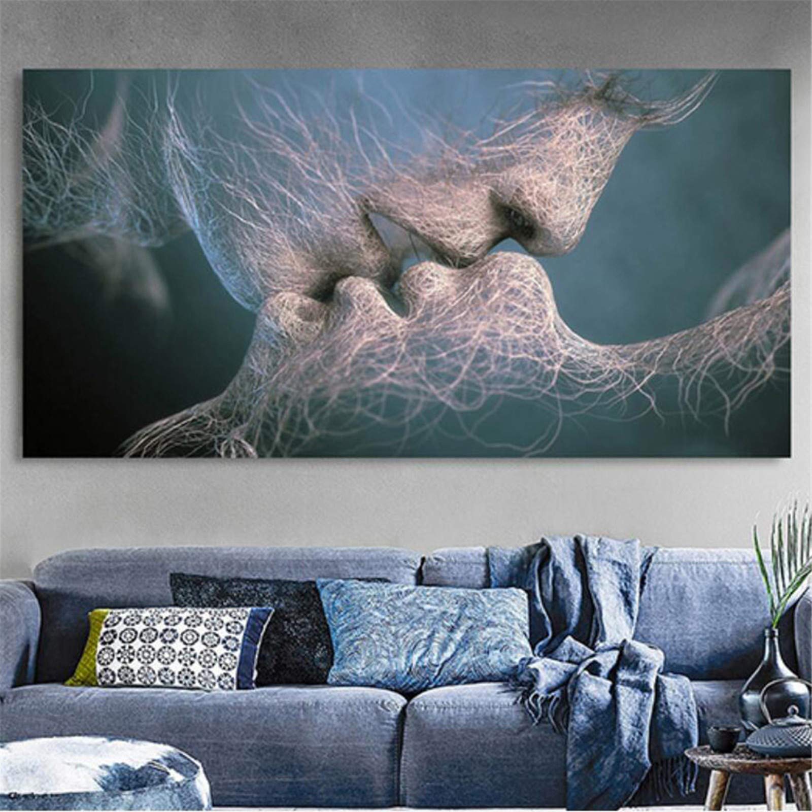 Peinture diamant grand format pour adultes activité anti-stress grand décor mural