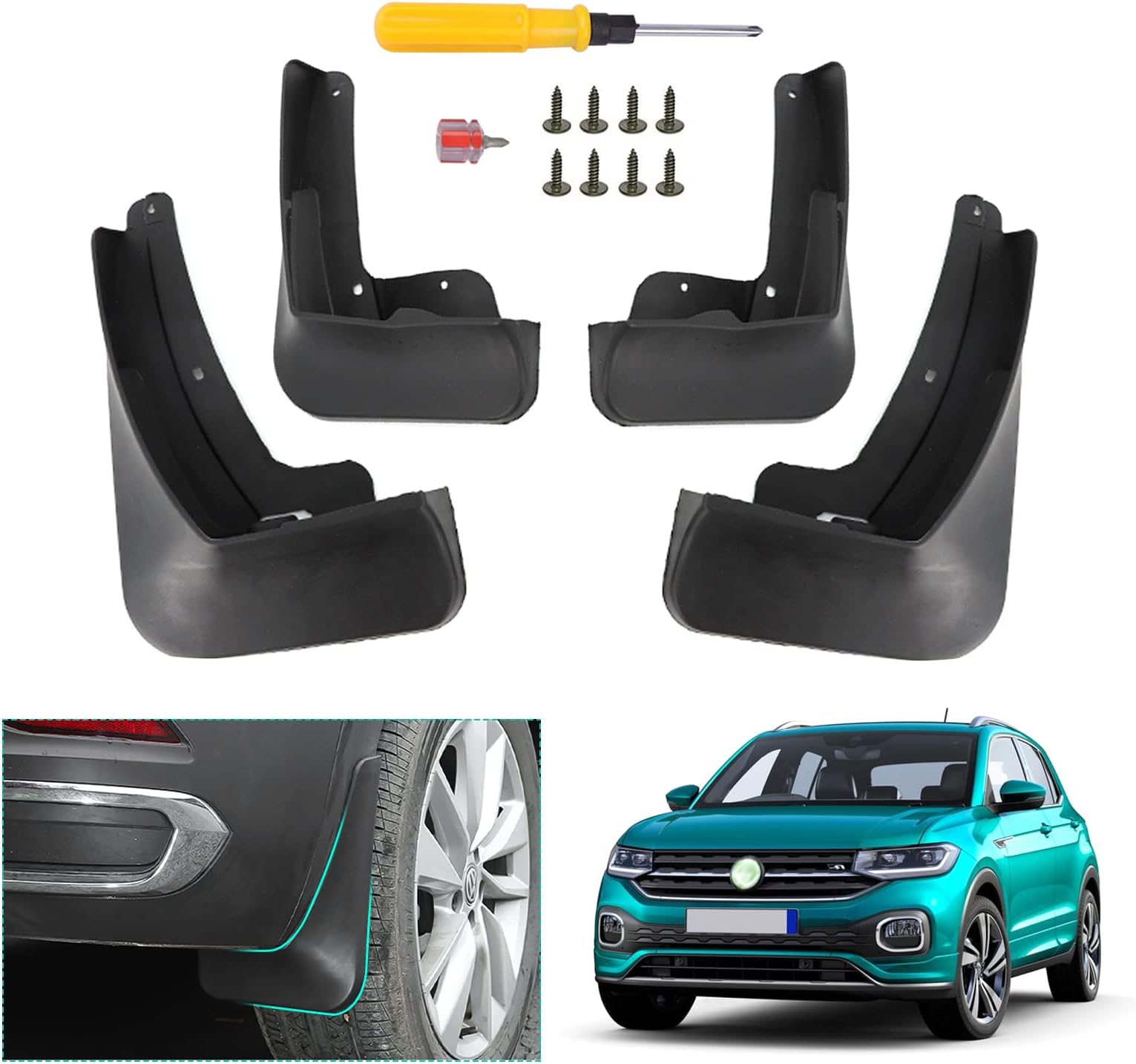 STRIVING BIRD Kotflügel Für Renault Kadjar 2015-2022 - Schmutzfänger Vorne & Hinten