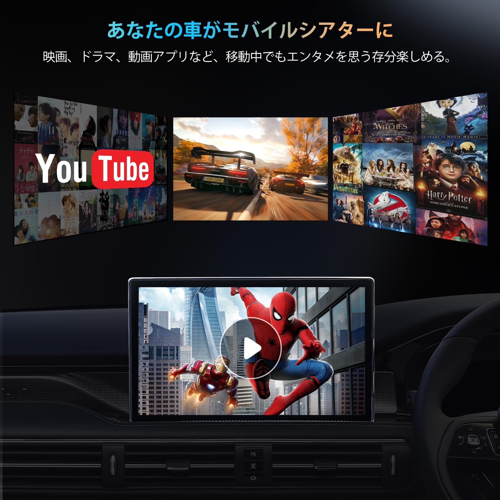 Ai Box ATOTOワイヤレスカースマートボックスcarplay カープレイ ATOTO Carplay Ai Box,Wireless CarPlay & Android Auto Adapter Car Smart