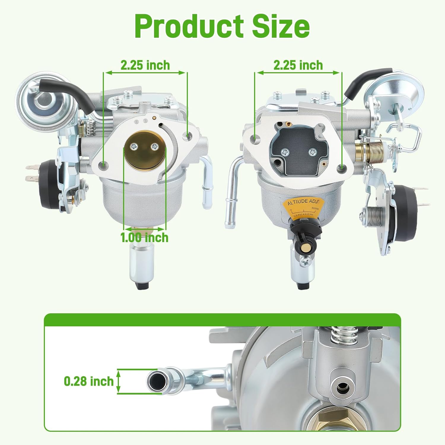 541-0765 Carburetor for Onan 5500 7000 RV Generator HGJAA HGJAB HGJAC HGJAE HGJAF Replaces# 141-0982 146-0774 A043B781