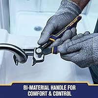 Vista 5 de IRWIN VISE-GRIP Alicates ajustables, fontanería, lengüeta y ranura, 8 pulgadas (IRHT82635)