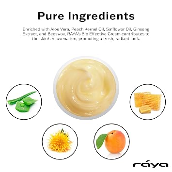 Raya SPA Bio-Effective Night Cream Facial Moisturizer for Overnight Use