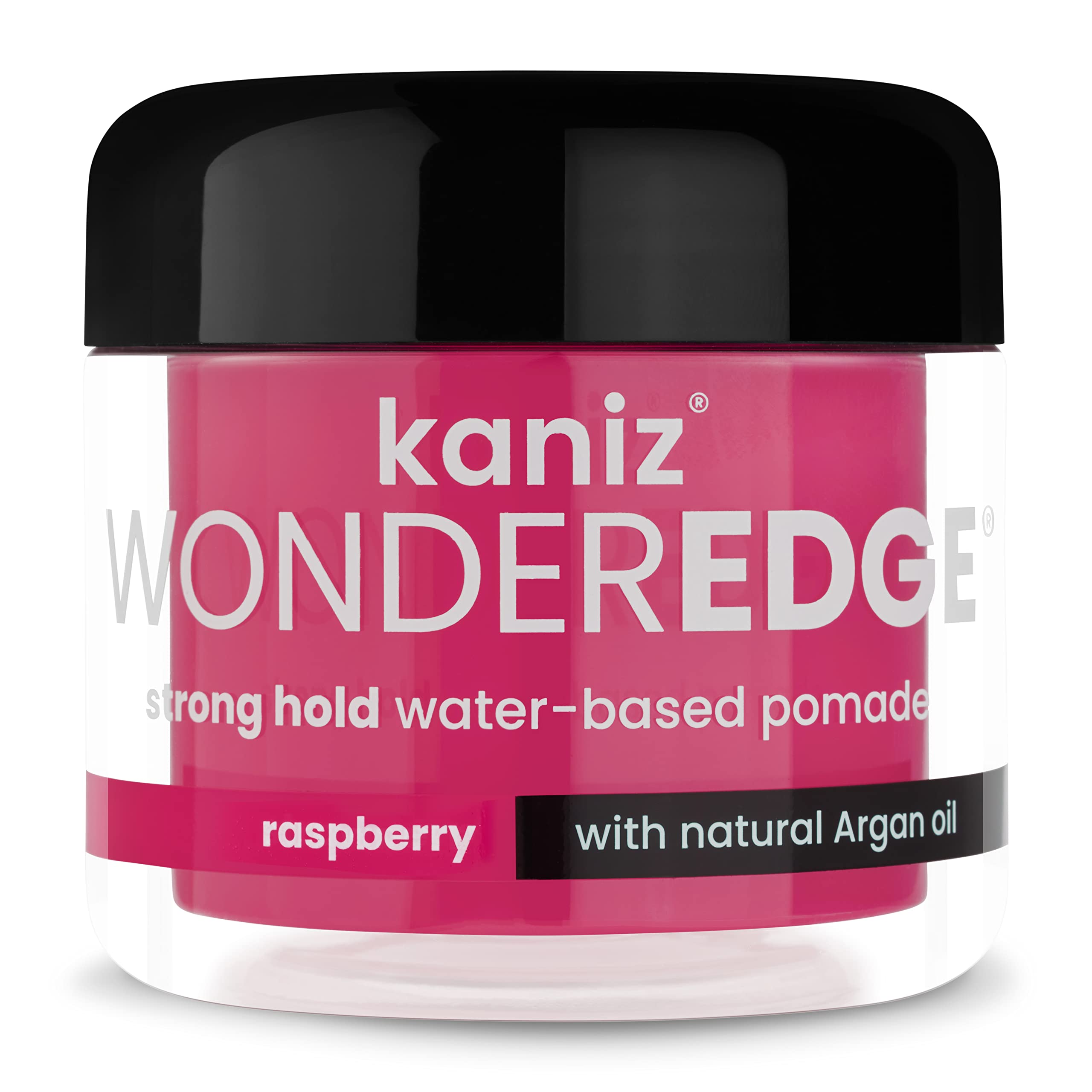 Kaniz Wonder Edge Raspberry water based pomade 120 ml, pink, Rasberry, 120 ml (Pack of 1) - Image 2
