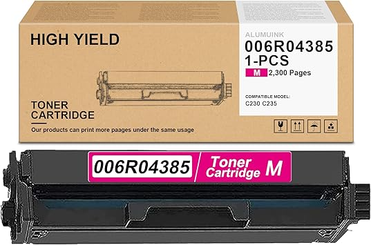 Amazon.com: C230/C235 006R04385 Toner Cartridge, ALUMUINK Replacement for Xerox for C230 C235 