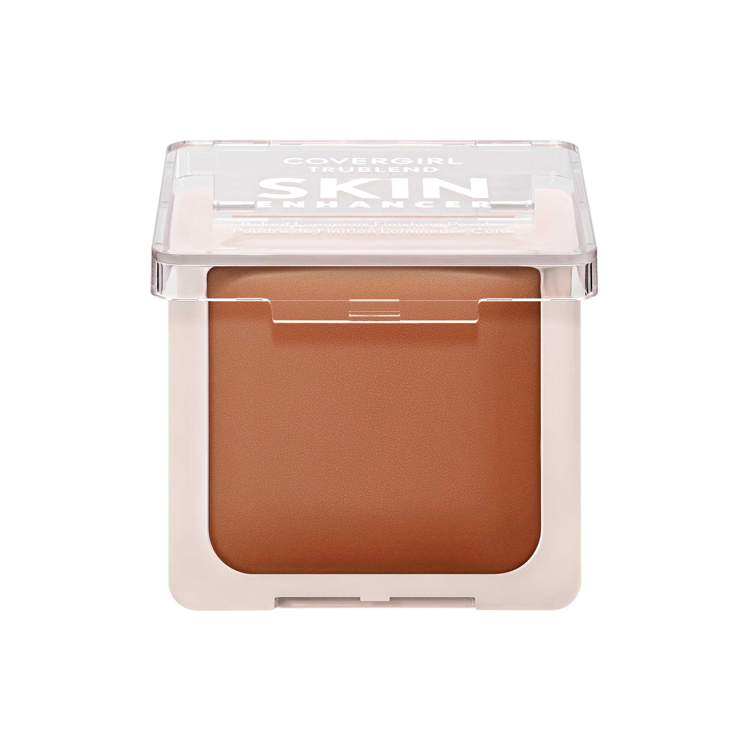 COVERGIRL TruBlend Skin Enhancer Baked Luminous Finishing Face Powder, with Hyaluronic Acid and White Rose Extract, Sheer & Buildable - 520 Cinnamon Roll — view 2