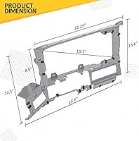 Vista 4 de PENSUN Panel de salpicadero para Freightliner Columbia 1997-2014, Freightliner Century 1997-2010, Freightliner Coronado 2002-2009 Reemplazar #